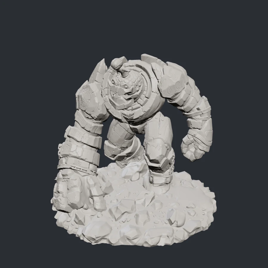Stone Golem STL file