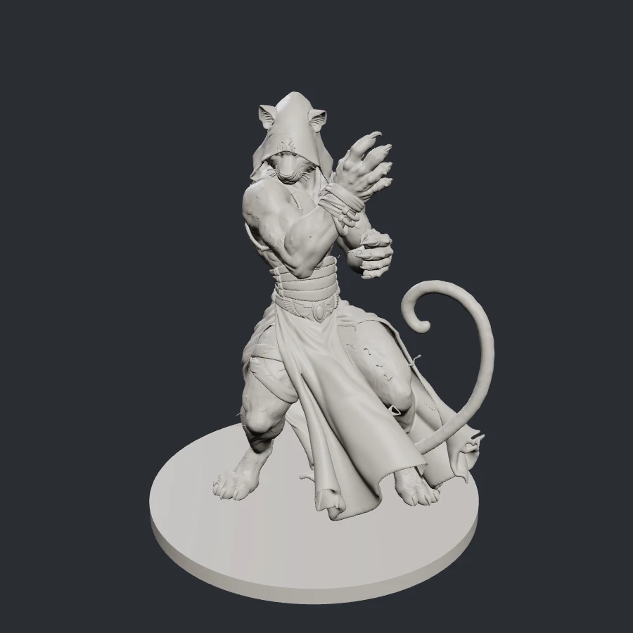 Panther Monk STL file
